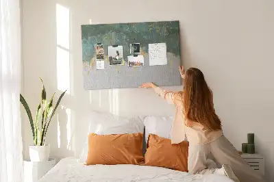 Tableau de liège Motif élégant sur toile