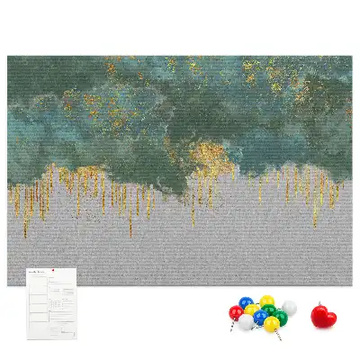 Tableau de liège Motif élégant sur toile