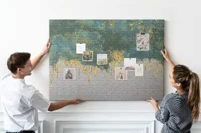 Tableau de liège Motif élégant sur toile