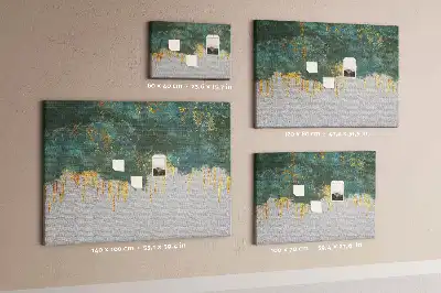 Tableau de liège Motif élégant sur toile