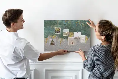 Tableau de liège Motif élégant sur toile