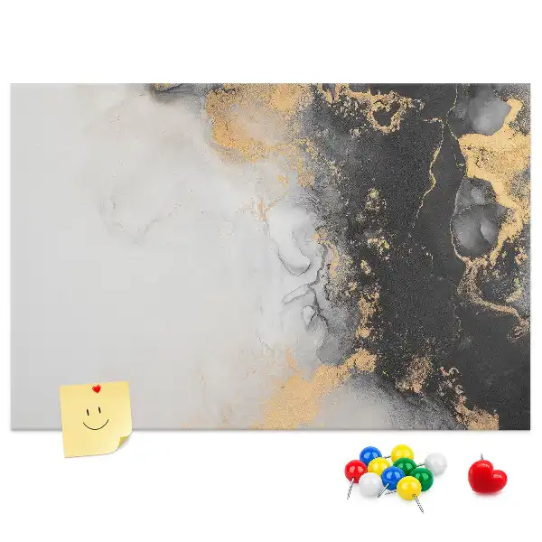 Tableau d’affichage en liège Marbre art