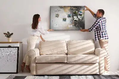 Tableau d’affichage en liège Marbre art
