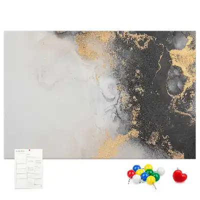 Tableau d’affichage en liège Marbre art