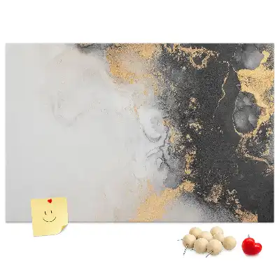 Tableau d’affichage en liège Marbre art