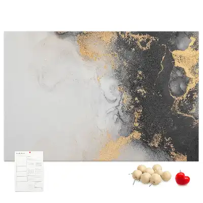 Tableau d’affichage en liège Marbre art