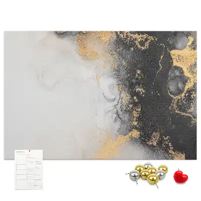 Tableau d’affichage en liège Marbre art