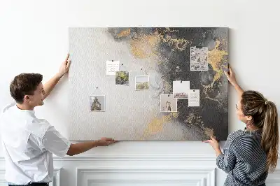 Tableau d’affichage en liège Marbre art