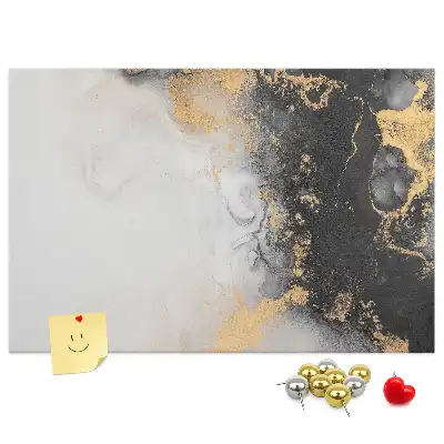 Tableau d’affichage en liège Marbre art
