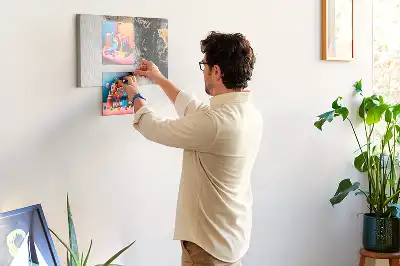 Tableau d’affichage en liège Marbre art