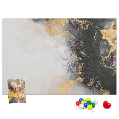 Tableau d’affichage en liège Marbre art
