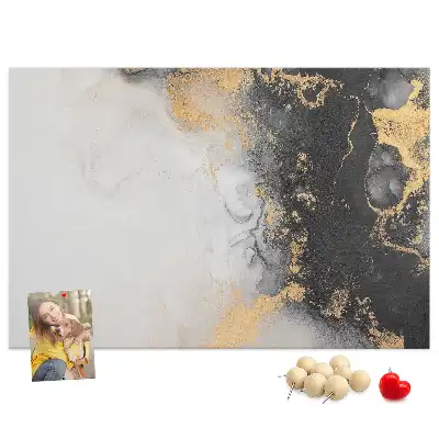 Tableau d’affichage en liège Marbre art