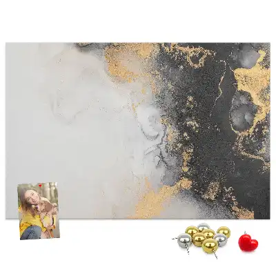 Tableau d’affichage en liège Marbre art