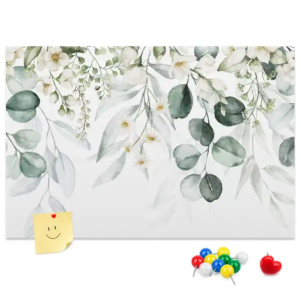 Tableau de liège motif plantes nature