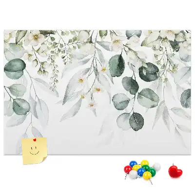 Tableau de liège motif plantes nature