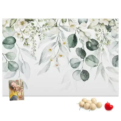 Tableau de liège motif plantes nature
