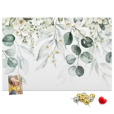 Tableau de liège motif plantes nature
