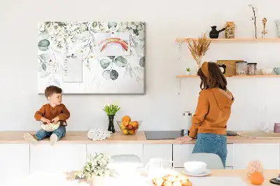 Tableau de liège motif plantes nature