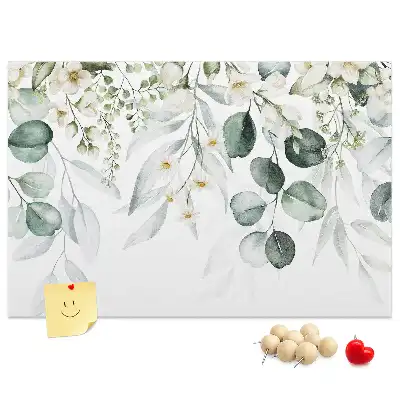 Tableau de liège motif plantes nature
