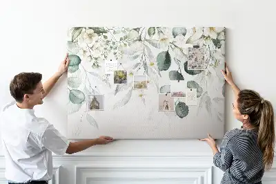 Tableau de liège motif plantes nature