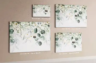 Tableau de liège motif plantes nature