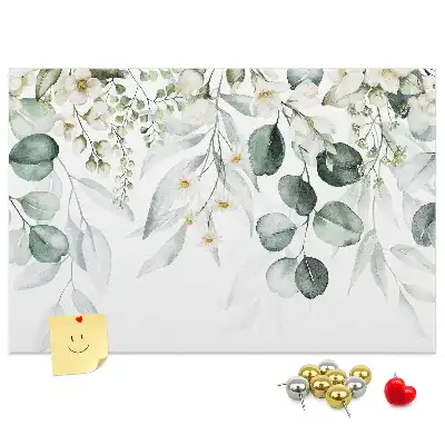 Tableau de liège motif plantes nature