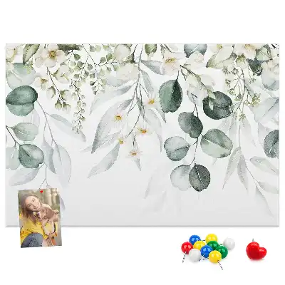 Tableau de liège motif plantes nature