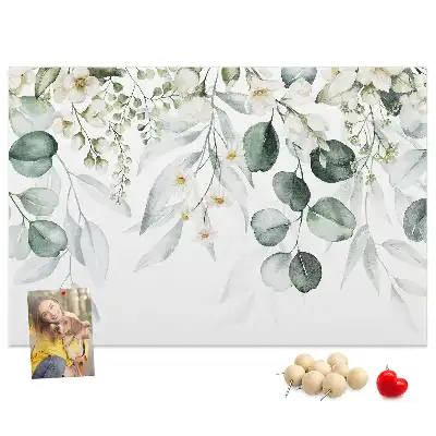 Tableau de liège motif plantes nature
