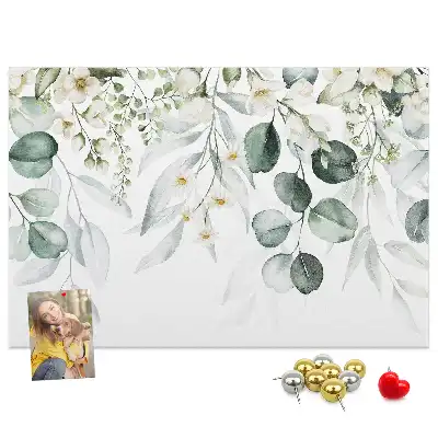 Tableau de liège motif plantes nature