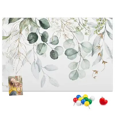 Tableau en liège décoratif motif plantes suspendues