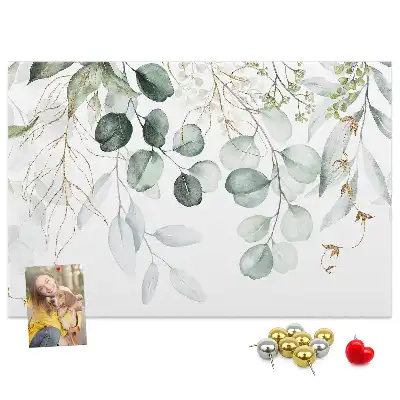 Tableau en liège décoratif motif plantes suspendues