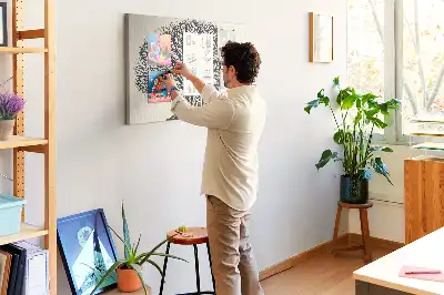 Tableau d’affichage en liège Majestueux arbre solitaire