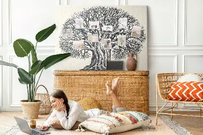 Tableau d’affichage en liège Majestueux arbre solitaire