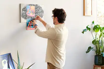 Tableau d’affichage en liège Majestueux arbre solitaire