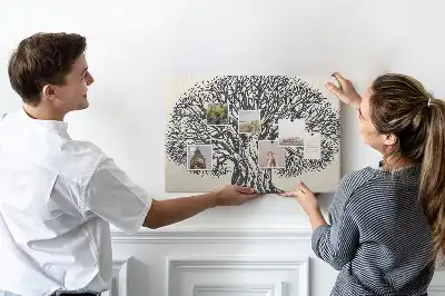 Tableau d’affichage en liège Majestueux arbre solitaire