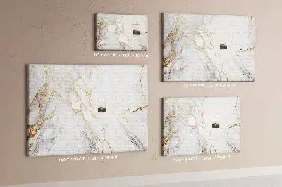 Tableau d’affichage en liège motif marbre décoratif