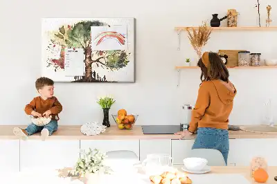 Tableau d’affichage en liège Généalogie arbre lignée
