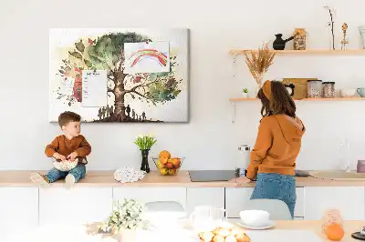 Tableau d’affichage en liège Généalogie arbre lignée