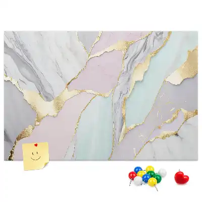 Tableau en liège déco Motif en marbre classique