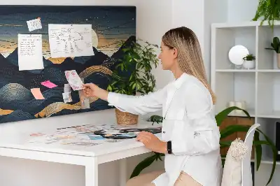Tableau en liège déco Coucher de soleil paysage