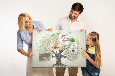 Tableau d’affichage en liège Chêne puissant nature