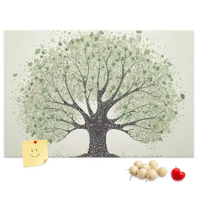 Tableau d’affichage en liège Chêne puissant nature