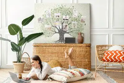 Tableau d’affichage en liège Chêne puissant nature