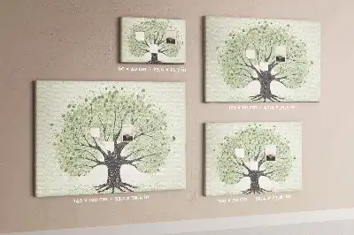 Tableau d’affichage en liège Chêne puissant nature