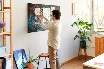 Tableau d'affichage en liège Monde du chaos