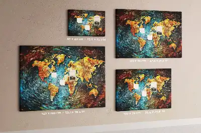 Tableau d'affichage en liège Monde du chaos