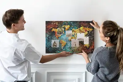 Tableau d'affichage en liège Monde du chaos