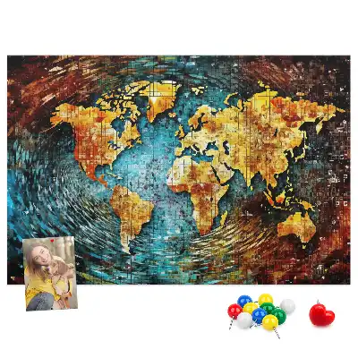 Tableau d'affichage en liège Monde du chaos