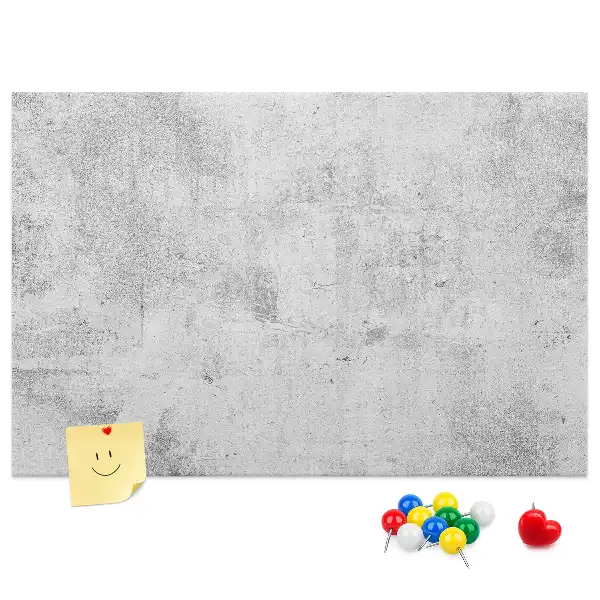 Tableau en liège déco Mur en béton