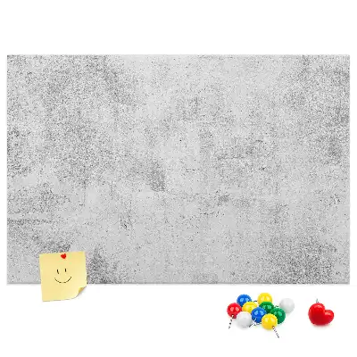 Tableau en liège déco Mur en béton
